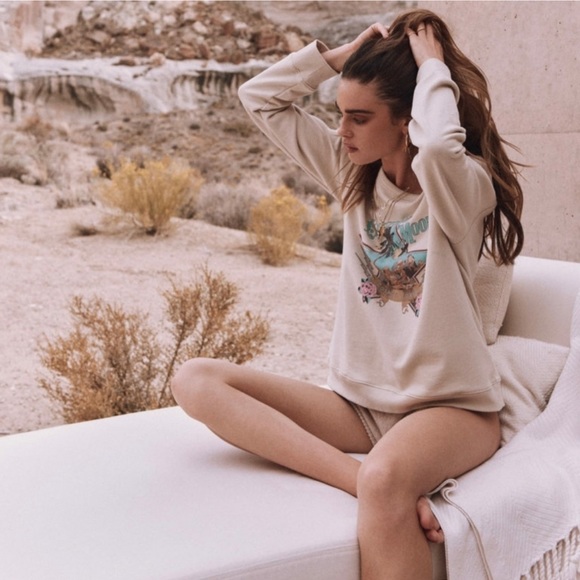 Spell & The Gypsy Electric Moon Sloppy Joe Sweater M - Picture 7 of 14